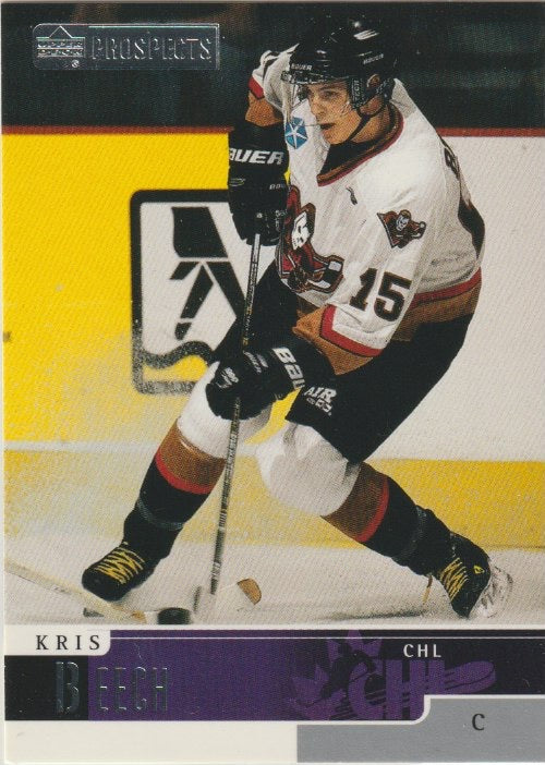 NHL 1999-00 UD Prospects - No 32 - Kris Beech