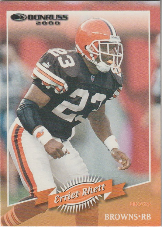 NFL 2000 Donruss - No 39 - Errict Rhett