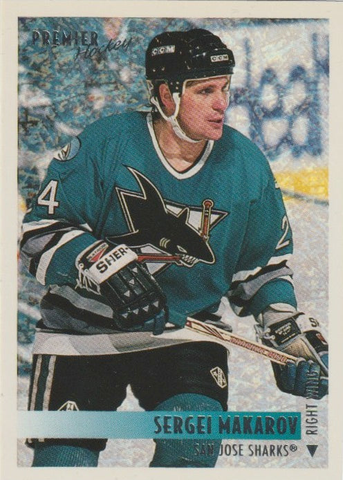 NHL 1994 / 95 Topps Premier Special Effects - No 396 - Sergei Makarov