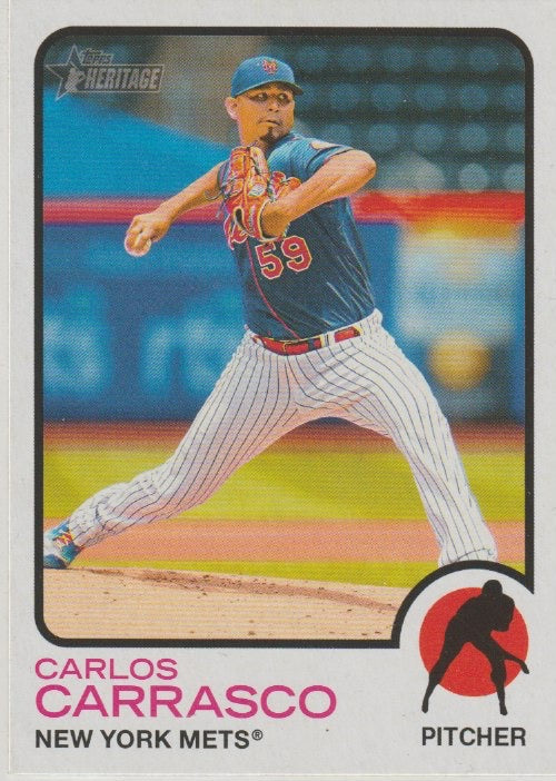 MLB 2022 Topps Heritage - No 685 - Carlos Luis Carrasco