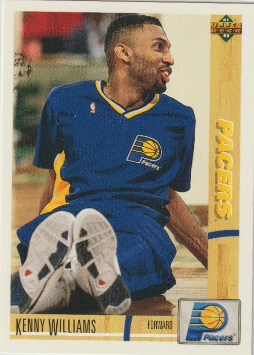 NBA 1991-92 Upper Deck - No 211 - Kenny Williams