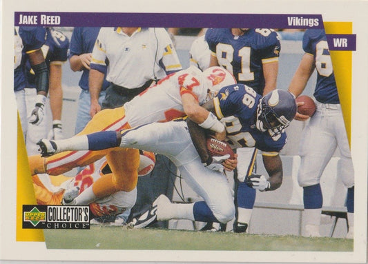 NFL 1997 Collector's Choice - No 304 - Jake Reed