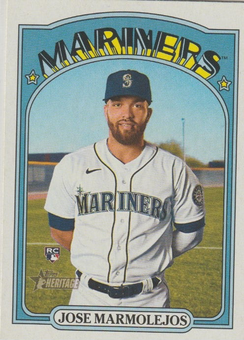 MLB 2021 Topps Heritage - No 658 - Jose Marmolejos