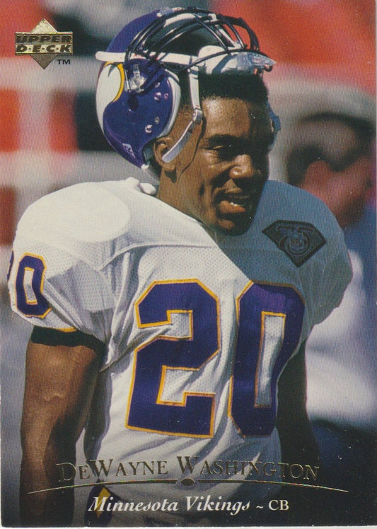 NFL 1995 Upper Deck - No 260 - DeWayne Washington