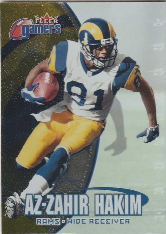 NFL 2000 Fleer Gamers - No 36 - Az-Zahir Hakim