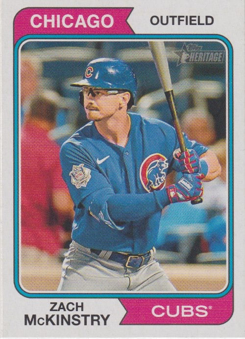 MLB 2023 Topps Heritage - No 169 - Zach McKinstry