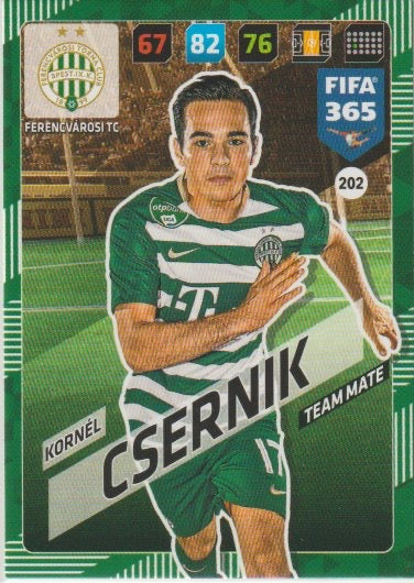 Fussball 2018 Panini FIFA 365 Adrenalyn XL - No 202 - Kornél Csernik