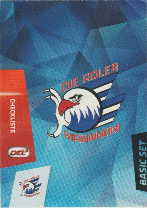 DEL 2014-15 CityPress Basic Set - No 294 - Checkliste Adler Mannheim