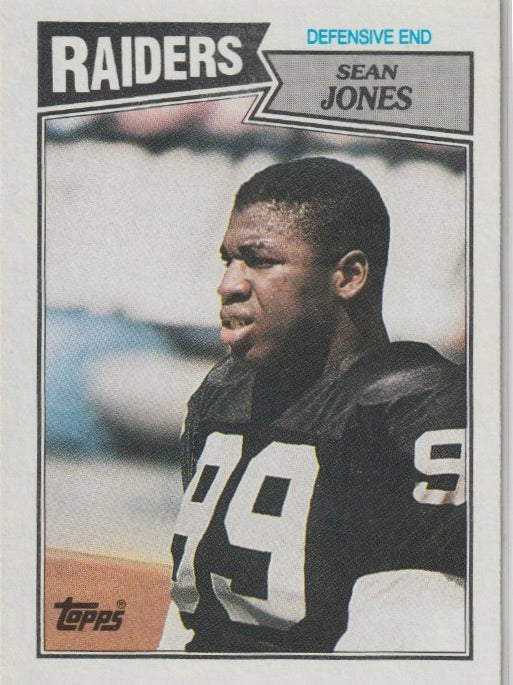 NFL 1987 Topps - No 222 - Sean Jones