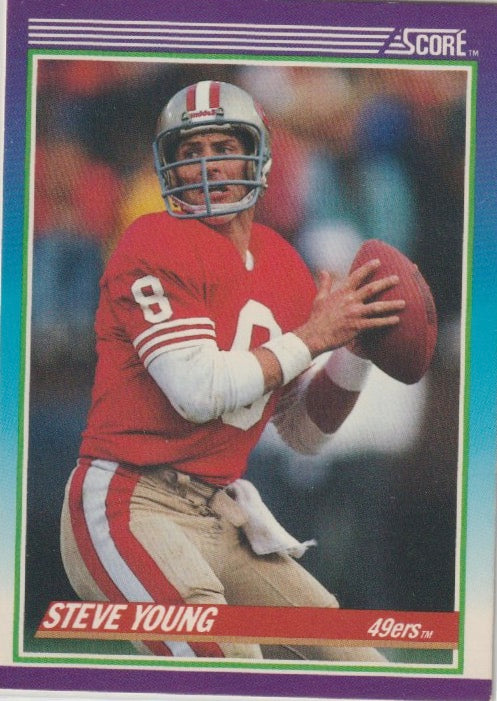 NFL 1990 Score - No 145 - Steve Young