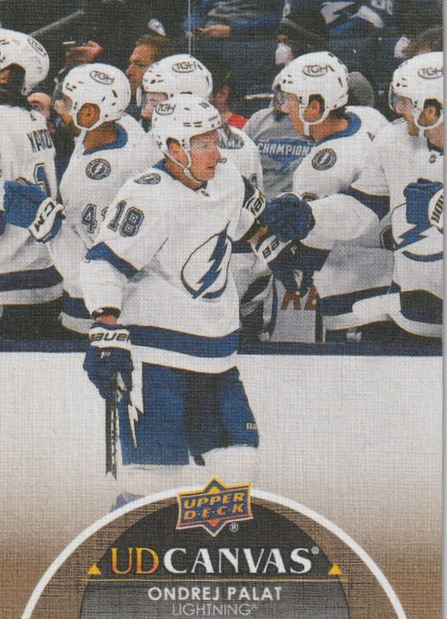 NHL 2021-22 Upper Deck Canvas - No C344 - Ondrej Palat