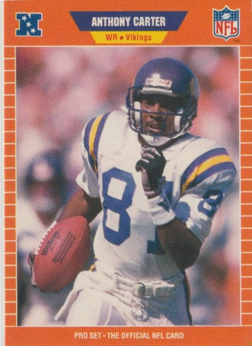 NFL 1989 ProSet - No 228 - Anthony Carter