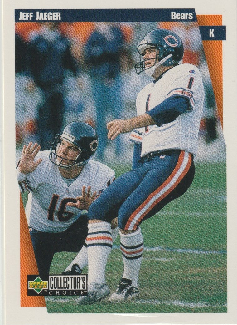 NFL 1997 Collector's Choice - No 95 - Jeff Jaeger