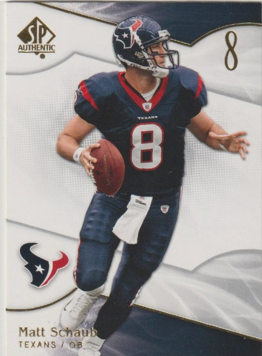NFL 2009 SP Authentic - No 89 - Matt Schaub