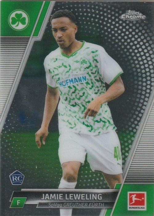 Soccer 2021-22 Topps Chrome Bundesliga - No. 44 - Jamie Leweling