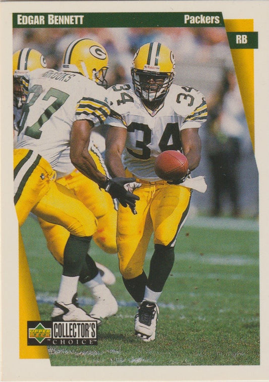NFL 1997 Collector's Choice - No 496 - Edgar Bennett