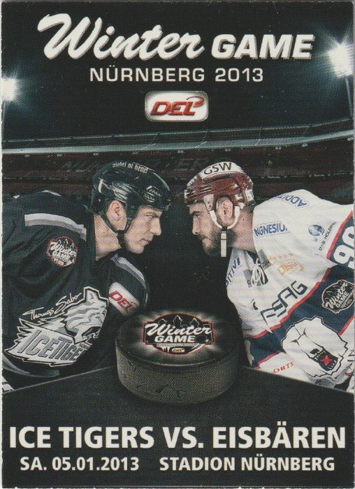 DEL 2012-13 CityPress - No NN0 - Wintergame Nürnberg