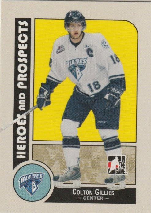 NHL 2008-09 ITG Heroes and Prospects - No 64 - Colton Gillies