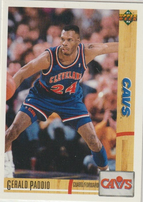 NBA 1991-92 Upper Deck - No 230 - Gerald Paddid