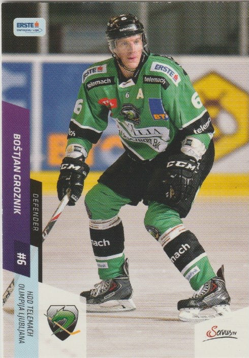 EBEL 2014-15 Citypress - No 244 - Bostjan Groznik