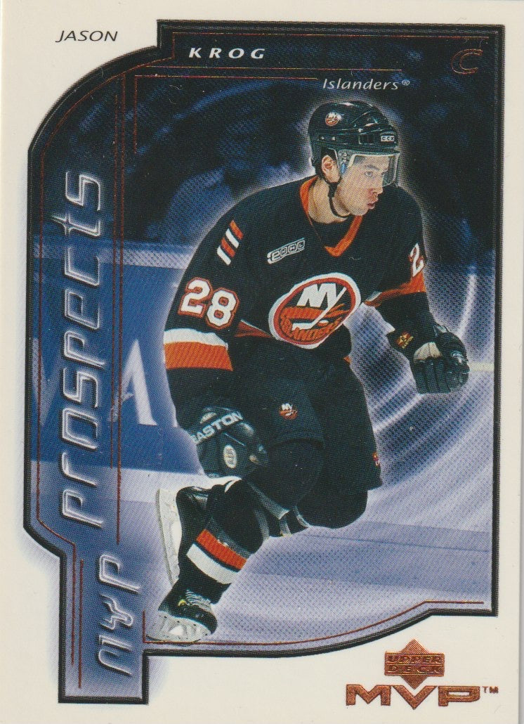 NHL 2000-01 Upper Deck MVP - No 198 - Jason Krog