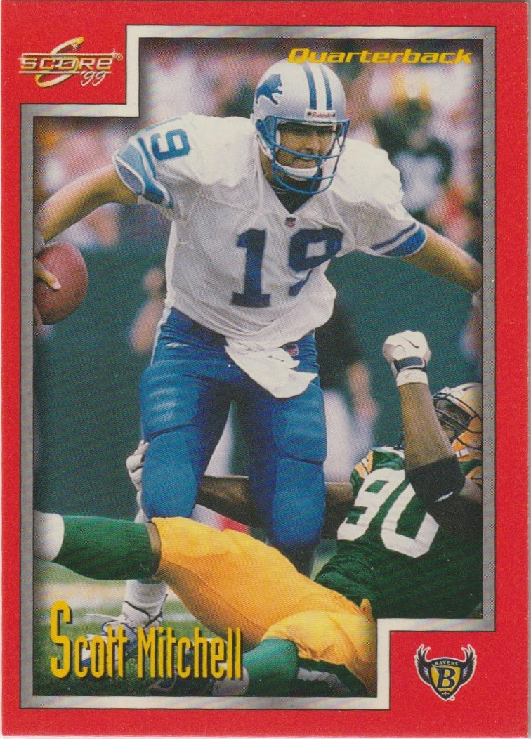 NFL 1999 Score - No 139 - Scott Mitchell