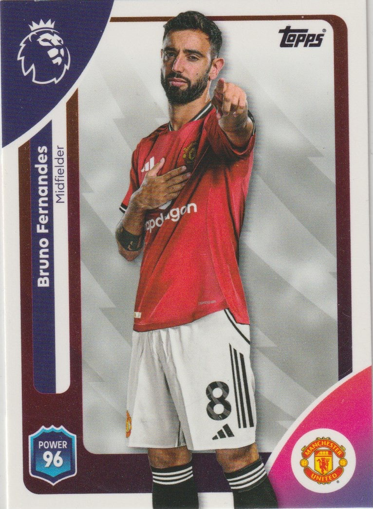 Fussball 2026-26 Topps Premier League EN - No 208 - Bruno Fernandes