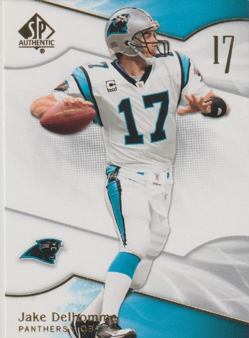 NFL 2009 SP Authentic - No 80 - Jake Delhomme