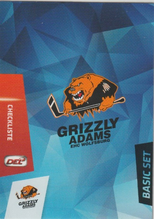 DEL 2014-15 CityPress Basic Set - No 299 - Checkliste Grizzly Adams Wolfsburg
