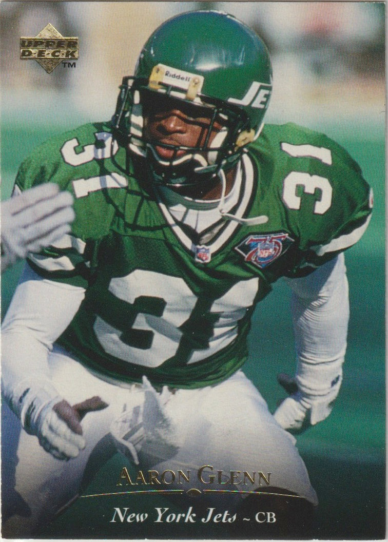NFL 1995 Upper Deck - No 161 - Aaron Glenn