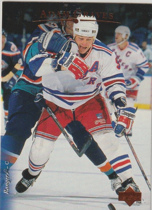 NHL 1995/96 Upper Deck - No. 329 - Adam Graves