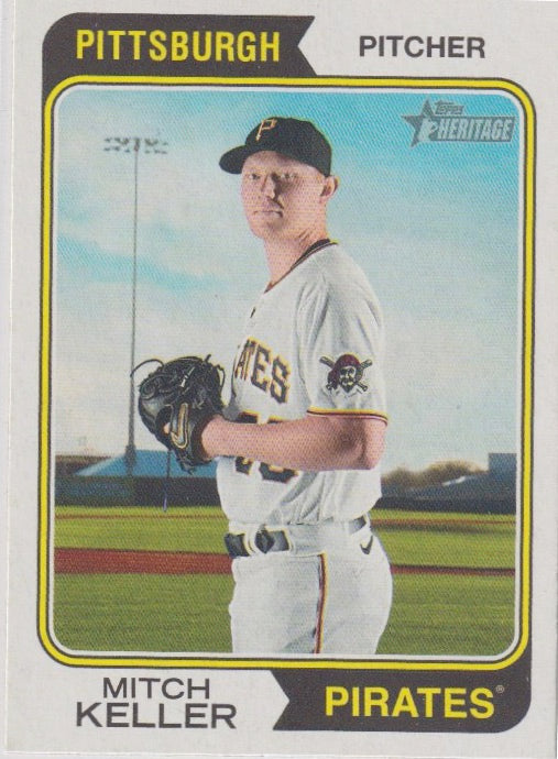 MLB 2023 Topps Heritage - No 220 - Mitch Keller
