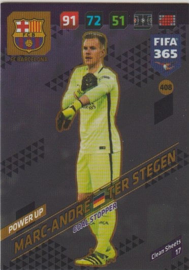 Fussball 2018 Panini FIFA 365 Adrenalyn XL - No 408 - Marc-André Terstegen