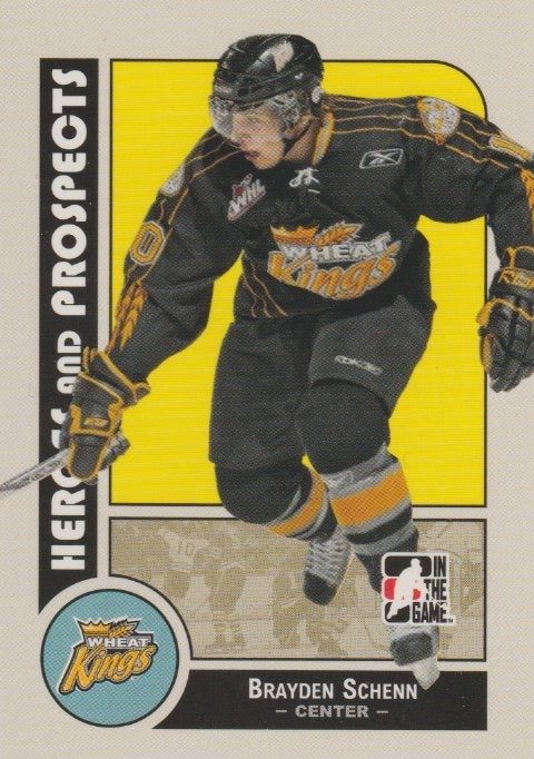 NHL 2008-09 ITG Heroes and Prospects - No 63 - Brayden Schenn