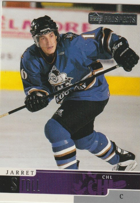 NHL 1999-00 UD Prospects - No 35 - Jarret Stoll