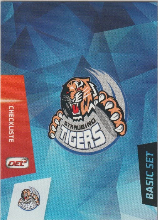 DEL 2014-15 CityPress Basic Set - No 298 - Checkliste Straubing Tigers