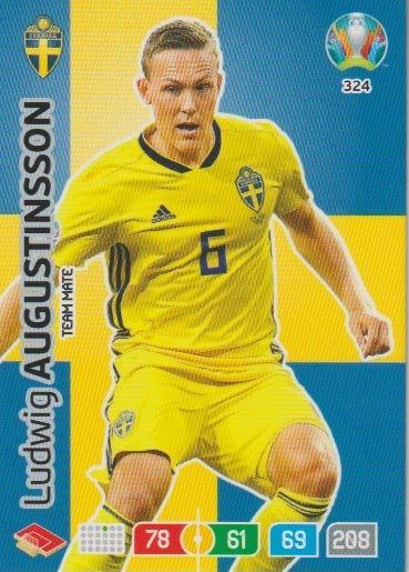 Fussball 2020-21 Panini UEFA Euro 2020 Adrenalyn XL Premium - No 324 - Ludwig Augustinsson