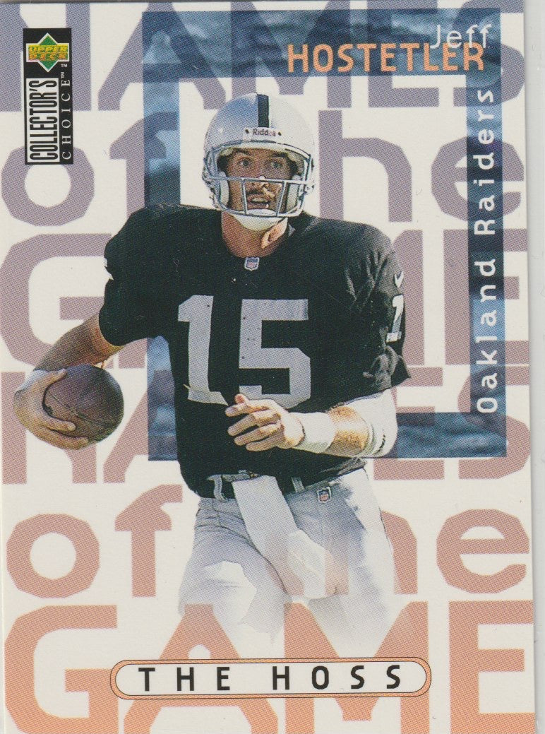 NFL 1997 Collector's Choice - No 77 - Jeff Hostetler