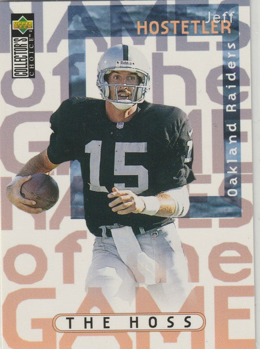 NFL 1997 Collector's Choice - No 77 - Jeff Hostetler