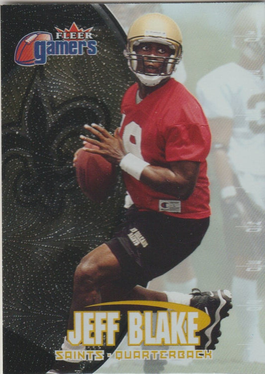 NFL 2000 Fleer Gamers - No 42 - Jeff Blake