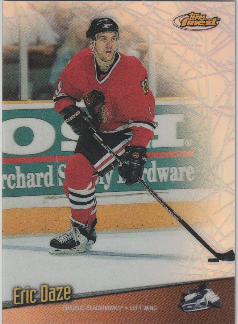 NHL 1998-99 Finest No Protectors Refractors - No 66 - Eric Daze