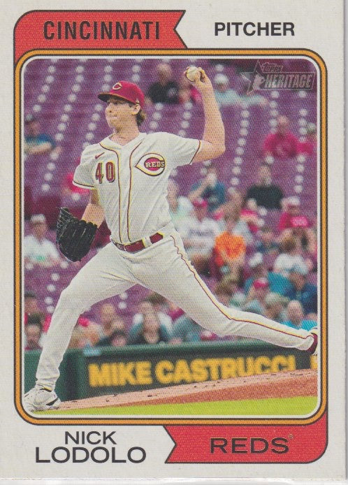 MLB 2023 Topps Heritage - No 248 - Nick Lodolo