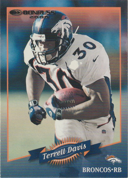 NFL 2000 Donruss - No 48 - Terrell Davis