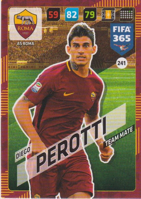 Fussball 2018 Panini FIFA 365 Adrenalyn XL - No 241 - Diego Perotti
