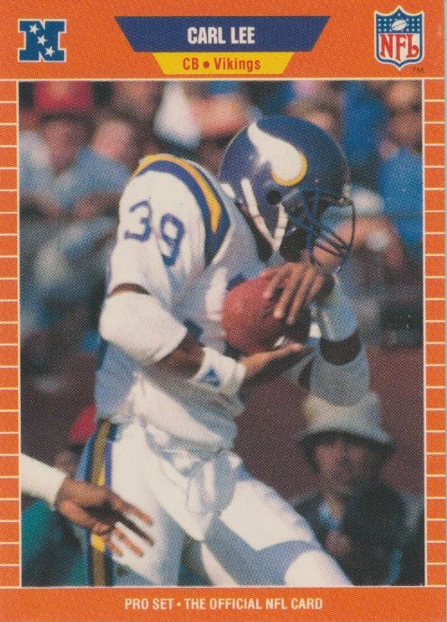NFL 1989 ProSet - No 233 - Carl Lee
