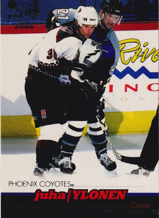 NHL 1999-00 Pacific - No 331 - Juha Ylonen