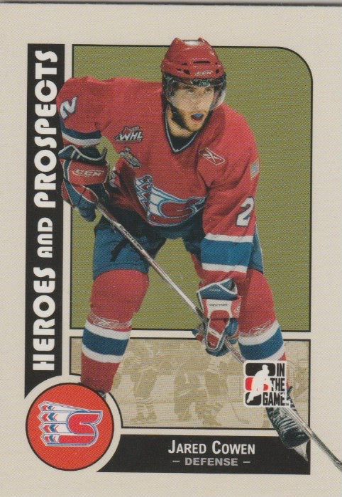 NHL 2008-09 ITG Heroes and Prospects - No 67 - Jared Cowen