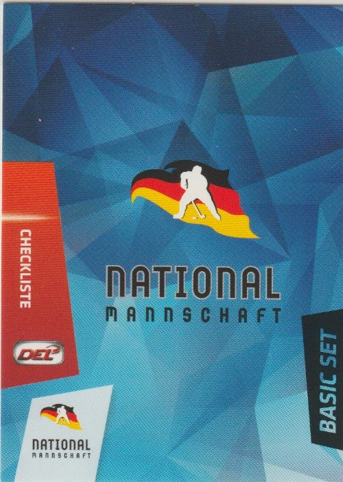 DEL 2014-15 CityPress Basic Set - No 300 - Checkliste Deutsche Nationalmannschaft