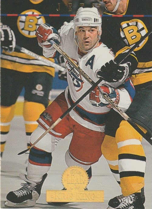 NHL 1994 / 95 Leaf - No 395 - Kris King