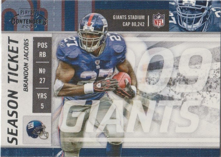 NFL 2009 Playoff Contenders - No 64 - Brandon Jacobs